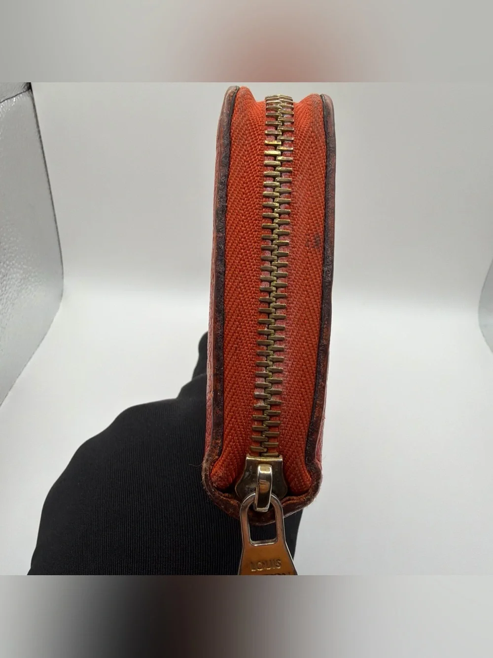 Louis Vuitton Cerise Empreinte Zippy Continental Wallet